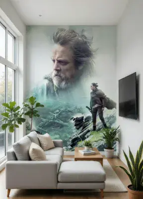 The Last Jedi Star Wars Photo Wallpaper Large Size