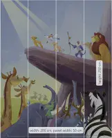The Lion King bedroom wall mural wallpaper 200 x 250 cm | Shop online