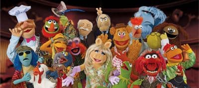 The Muppet Show mural wallpaper 202x90cm