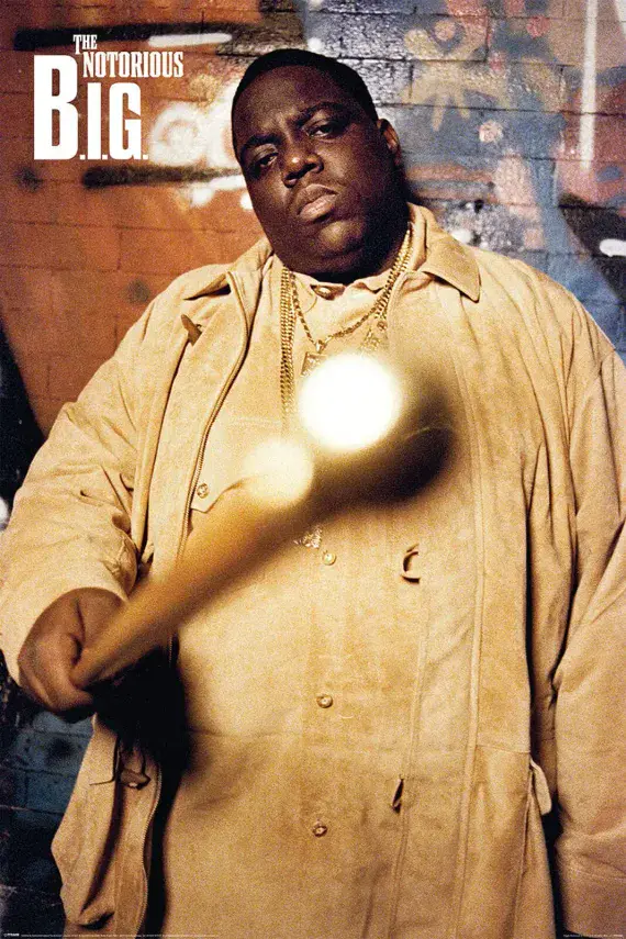 The Notorious B I G Cane 61x91,5cm Poster | Buy it now