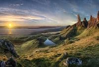 The Old Man of Storr Mountains wall mural wallpaper 260 x 384cm