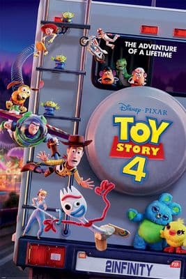 Toy Story 4 Adventure Of A Lifetime 61x91,5cm Disney Movie Poster
