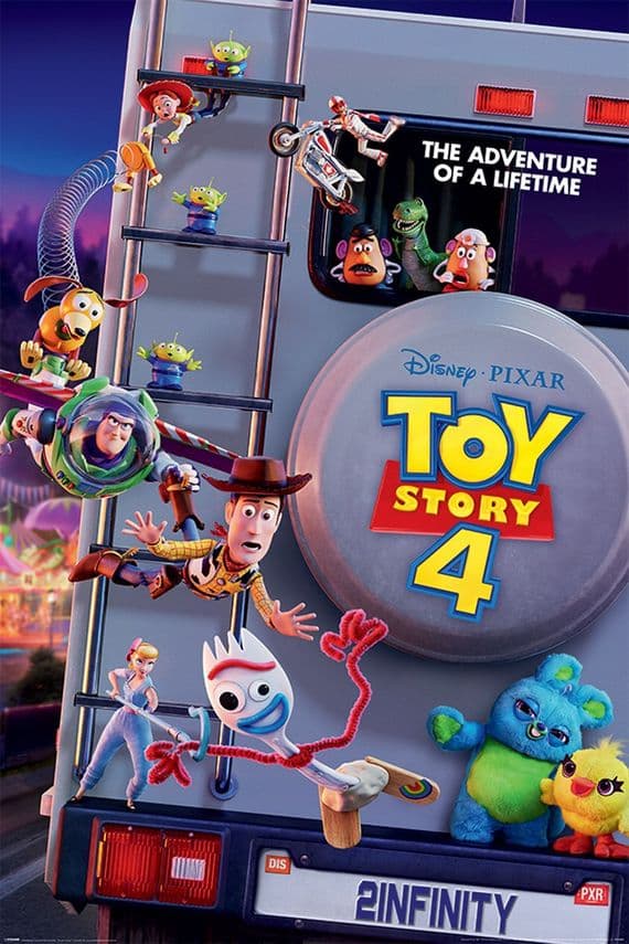 Toy Story 4 Adventure Of A Lifetime 61x91,5cm Movie Poster | Buy it now