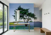 Living room photo wallpapers Flower Field | Shop online