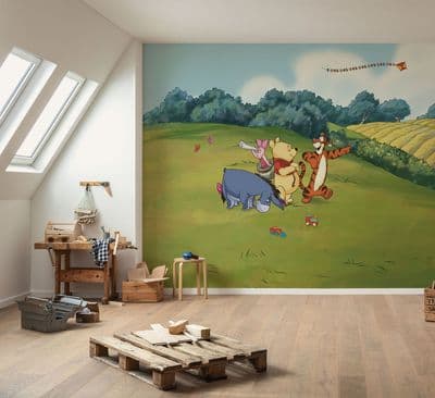 Unisex Baby Bedroom Winnie The Pooh wallpaper 300 x 250 cm Disney