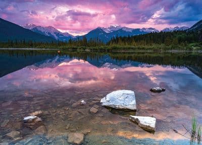 Vermillion Lake wallpaper mural