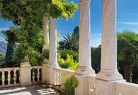 Villa in paradise giant paper wallpapers by Homewallmurals