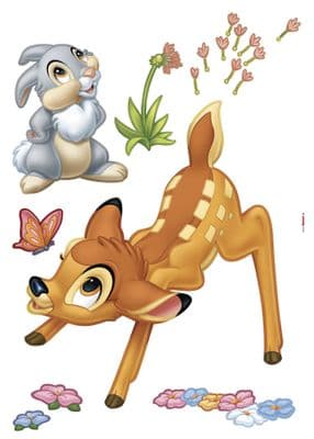 Wall & Furniture stickers set 50 x 70 cm Disney Bambi