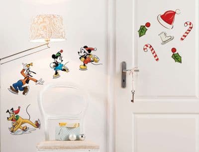 Wall & Furniture stickers set 50 x 70 cm DISNEY Mickey Ice Slide