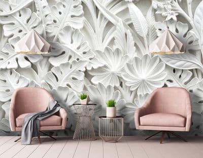 Wall mural photo wallpaper Abstract Alabaster