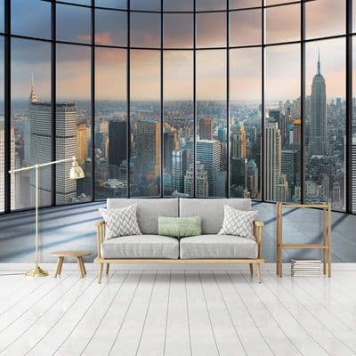 Wall mural wallpaper New York Penthouse