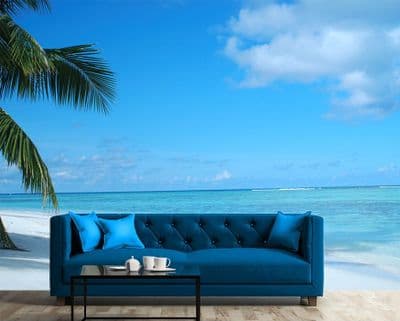 Wall mural wallpapers Beach exotic view