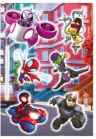 Bedroom wall decal stickers Spidey and His Amazing Friends Set 50x70cm | Shop online