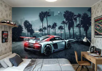 Wallpaper mural Audi R8 Los Angeles