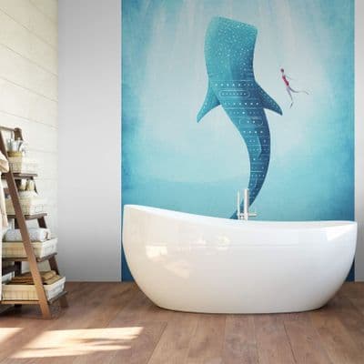 Whale Shark 192x260 wall mural wallpaper Premium