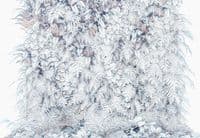 White garden wall of plants paper wallpapers by Homewallmurals