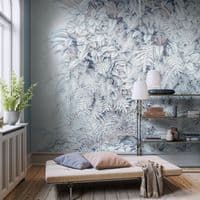 White garden wall of plants paper wallpapers by Homewallmurals