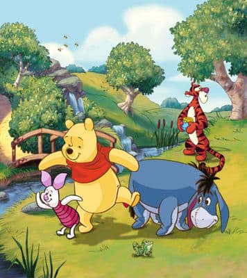 Winnie The Pooh Premium wall mural Disney