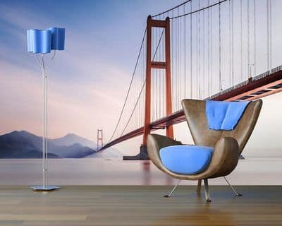 Xihou red Bridge non woven wallpaper