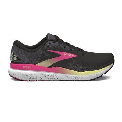 Brooks Ghost 16 (Black/Pink/Yellow) RRP £135