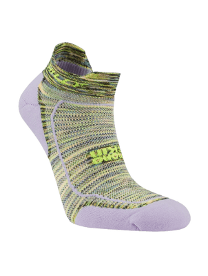 Hilly Active Women's Socklet (Lilac/Fluo Yellow)
