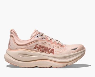 Hoka Bondi 9 (ROSE LATTE / ROSE CREAM)