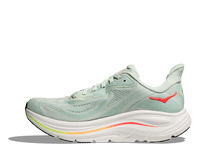 Hoka Clifton 10 WIDE FIT (SEA GLASS / NEON FLAME)RRP£140