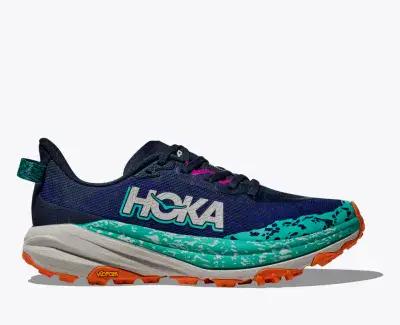 Hoka Speedgoat 6 (Varsity Navy/Meteor)