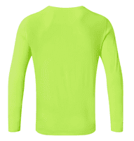 Ronhill Core L/S Tee (Fluo Yellow/Black - Men's)