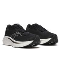Saucony Ride 18 WIDE FIT (Black/White) RRP £130