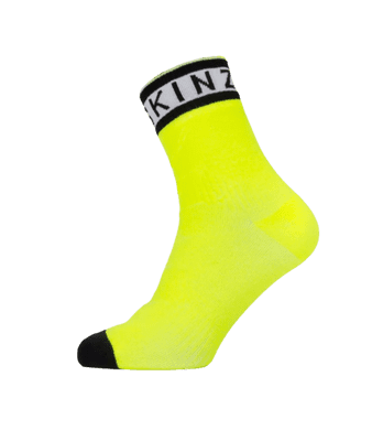 Sealskinz Mautby - Waterproof Warm Weather Ankle Length Sock with Hydrostop (Neon Yellow)