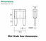 " ADD A CIRCUIT" Mini fuse blade size, add a circuit fuse holders   ALT/FH597-1-81