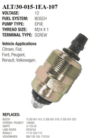 12V DIESEL STOP VALVE -SOLENOID  ALT/34-015-1EA-107