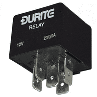 12V Mini Change Over Relay Sealed with Resistor- A Type Termination - 20/30A-0-728-63