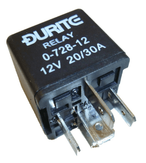 12V Mini Change Over Relay with Bracket - 20/30A     0-728-12