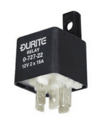 12V Mini Change Over Relay with Diode - 30/40A-0-728-14