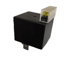 12V Mini Fused Make/Break Relay - 20A  with splashproof cover -0-726-13