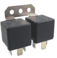 2 x 4 Pin automotive type 12 volt 40Amp relay ALT/RY02-009-1EA-107