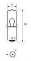 242 24V 5W FESTOON 11x38mm-7-002-42