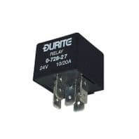 24V Mini Double Make/Break Relay - 2 x 15A-3-727-34