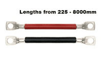 25mm2 /#4AWG  INSULATED BATTERY CABLE RANGE  WITH  M8 (8MM) EYELETS