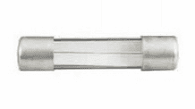 29mm Flat-Ended Glass Fuse - 25A Continuous 50A Blow-0-355-50