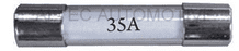 30mm (1.25")AUTOMOTIVE GLASS FUSE    Pack of 10  ALT/FU4