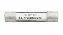 32mm Flat-Ended Glass Fuse - 17.5A Continuous 35A Blow-3-374-35