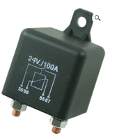 4 Pin 24V 100A Normally Open Heavy Duty Split Charge Stud Relay DAS/RY02066-1EA-107