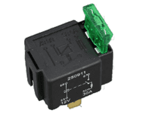 4 Pin Automotive Type 12 volt 30Amp Relay with Built-in Fuse Holder DAS/RY02025-107