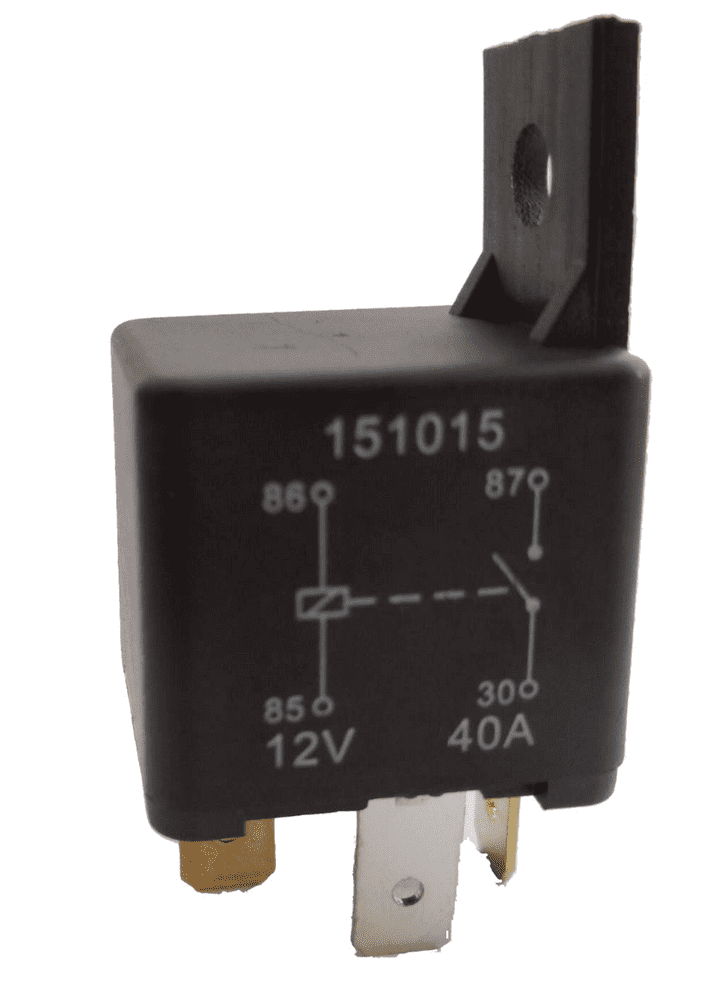 Relè Automobilistico OFF-ON Relay 5 Pin 12V 40A Doppio Output 87 - Foto 2