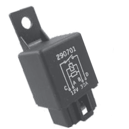 4 Pin Japanese Style Relay with Resistor Protection 12volt 40/60A ALT ...