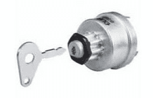 4 Position Ignition Switch replaces Lucas 35327 - Off/Ignition/Pre-Heat/Heat Start-0-351-04
