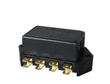 4 Way Fuse Box for Glass Type Fuse-0-237-07